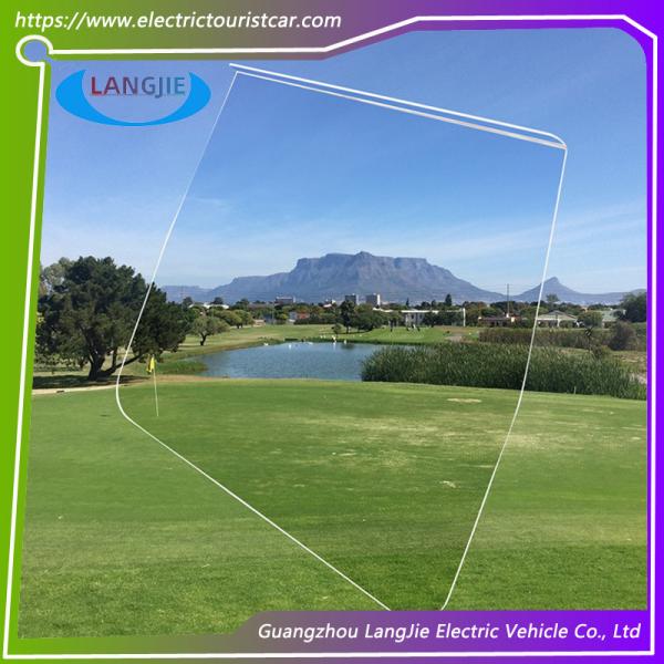 Club Car DS Ventilador transparente 1982-2000 Nuevo Golf Cart Acrílico Ventilador de placa recta