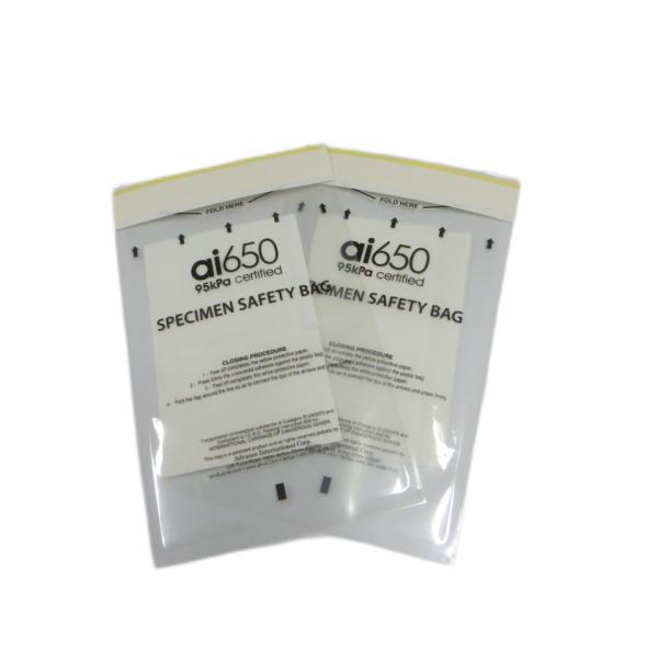 Подгонянные ОЭМ поли загерметизированные сумки транспорта образца биологической опасности Эко дружелюбные