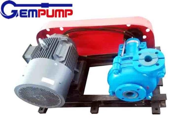 4 Rubber Metal Lined Horizontal Slurry Pump Tailing Transfer