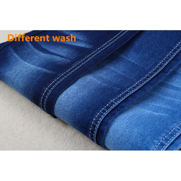 9oz Cotton Polyester Spandex Twill Weave Denim Fabric