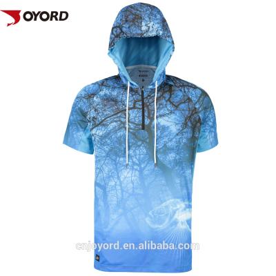 Professional Custom Fishing Jerseys Skin Friendly Loose Cut Fit High Resolution  Sublimation