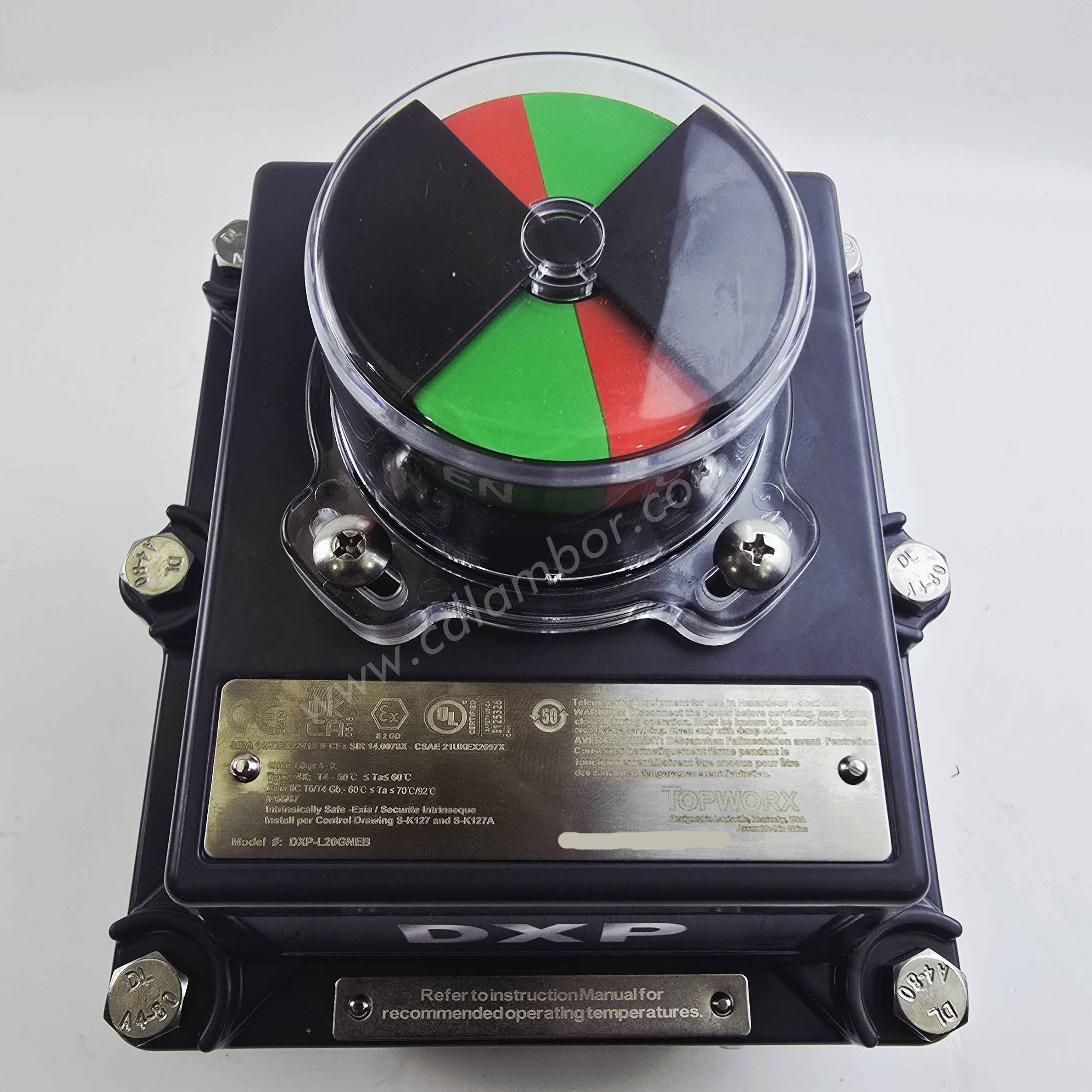 Topworx DXP Series Valve Limit Switch Valve Controller DXP-L20GNEB