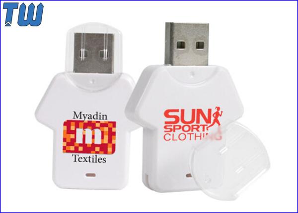 Plastic T-shirt USB Disk Storage 64GB USB Memory Stick Pendrives