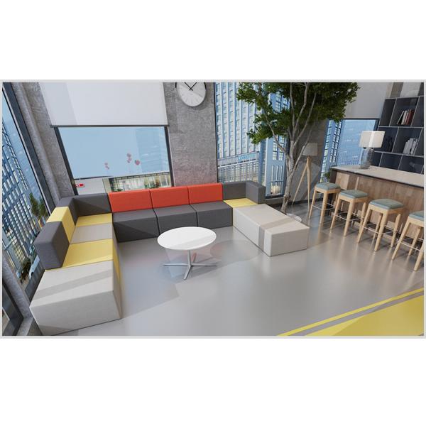 carbon steel Marble Round Living Room Tea Table SMY-1075