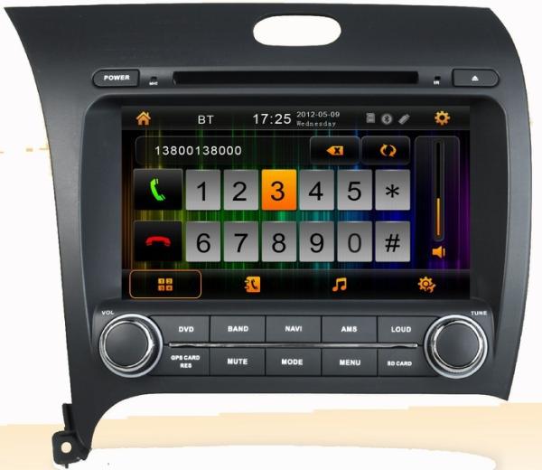 car audio deals for Kia K3 with DVD bluetooth video auto stereo navigation OCB-8051