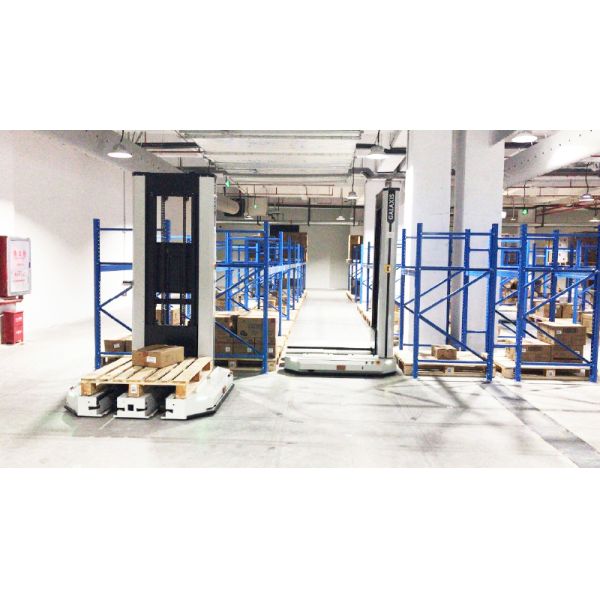 VFR,VNA Fork-Type AMR,Very Narrow Aisle Fork-Type Autonomous Mobile Robot,Warehouse Automation And Logistics Industry Automatically Organize And Stack Pallets Handling Robot