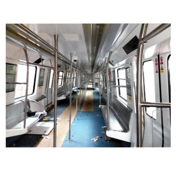 Wholesale Customized Handle Railway Passenger Coaches SS304 Metal Banisters Support Grab Bar