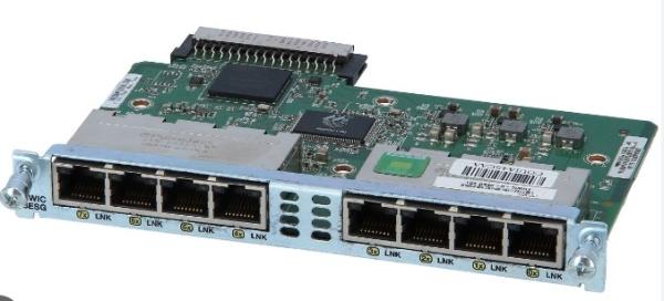 Interfaz del interruptor de Ethernet de los módulos EHWIC-D-8ESG 8ports10/100/1000 del router de Cisco