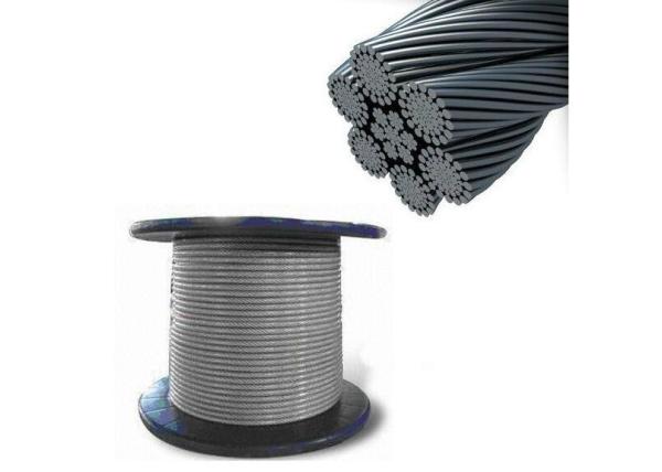 Oil & Gas Rotary Drill Line Wire Rope , Steel Drilling Wire Rope For Drilling Rig