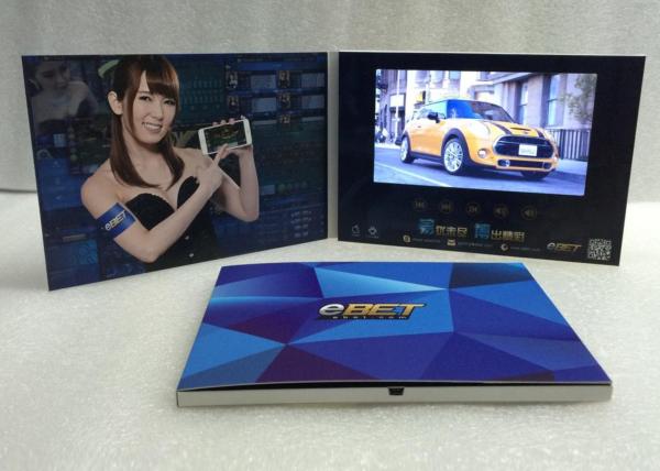 Economical Convenient Video Screen Brochure Custom Video Greeting Cards Video Mailer