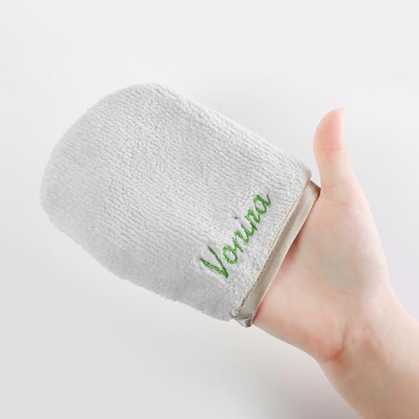 Microfiber Facial Wash Cleaning Makeup Removing Gloves  Makeup Remover Private Label