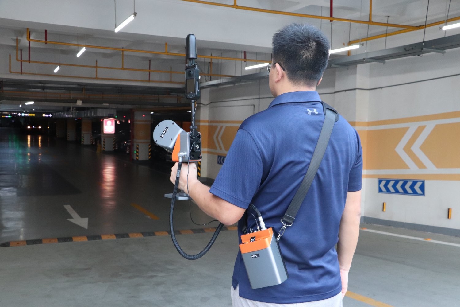 Ручной SLAM с GNSS и камерой 3D LiDAR система с режимом рюкзака EasyScan M10 M10+