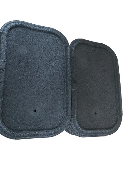 Black Rubber Grounding Mat Anti Slip Anti Static Custom Size Rubber Mats