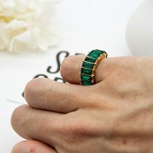 A joia ajustável da forma soa 925 anéis da prata 17mm para homens