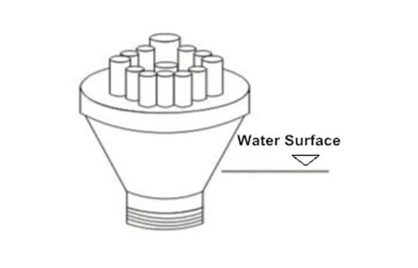 Brass Concentration Water Fountain Nozzles
