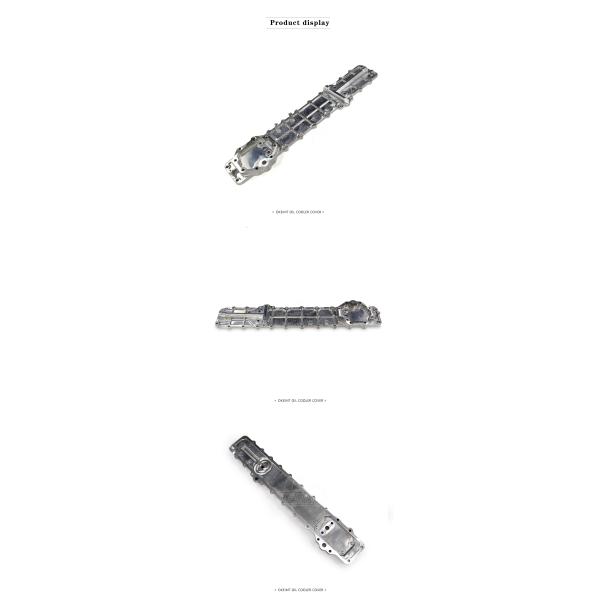 2552904 1252971 Oil Cooler Cover Excavator Engine Parts For CATE 3066 E320B/C