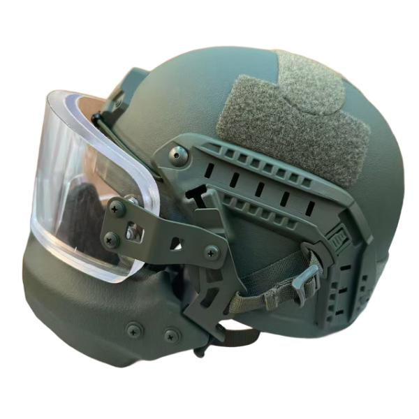 UHMWPE Ballistic Helmet NIJ IIIA Lightweight 2.8kg