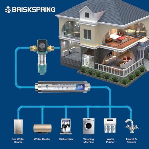 Prefiltro de sedimentos libre de BPA con sifón de lavado de retroceso con diseño para uso doméstico
