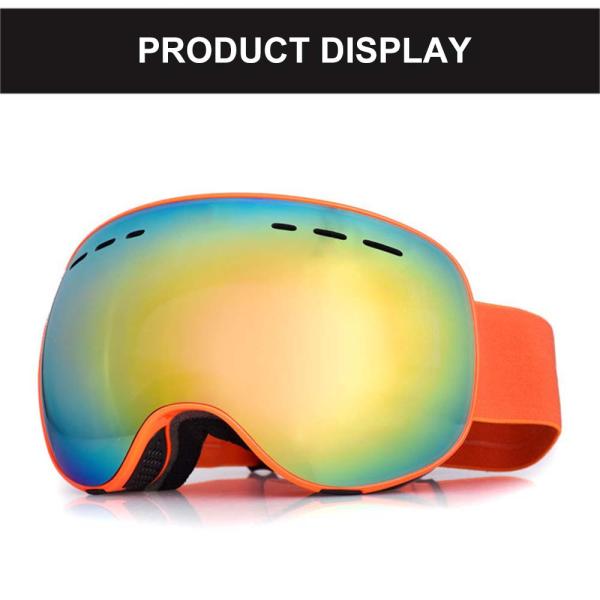 Elastic Strap TPU Frame PC Lens Magnetic Designer Ski Gear Snow Goggles for UV Protection