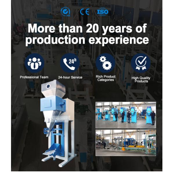 Electric Driven Stand-up Pouch Packaging Machine for 25kg and 50kg Plastic Grain Filling