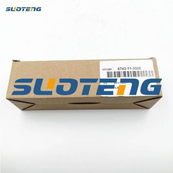Excavator PC300-7 PC350-7 6D114 Diesel Fuel Injector 6743-11-3320 6743113320