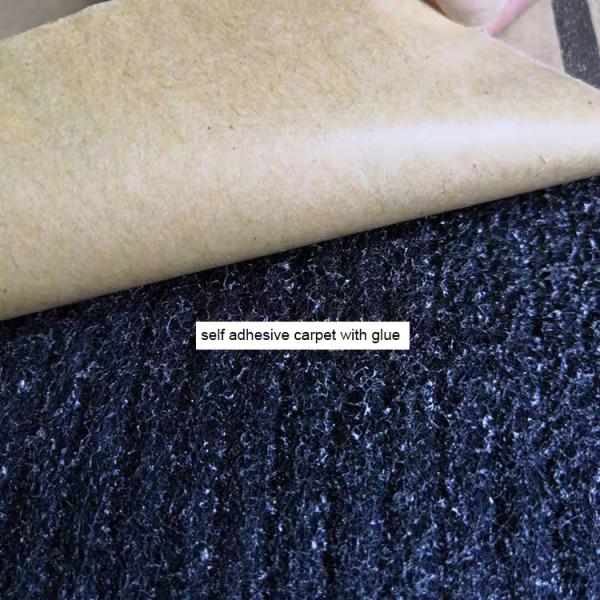 Conveniently Self Adhesive Gray Stick Carpet Tiles Durable and Long Lasting