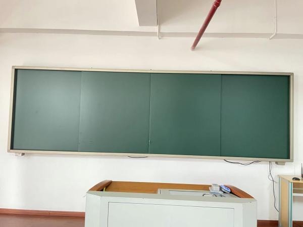Tableau blanc intelligent coulissant noir vert compatible avec les tableaux blancs tactiles intelligents de 65/75/86 pouces pour les réunions de bureau, d'université, de collège et de classe multimédia