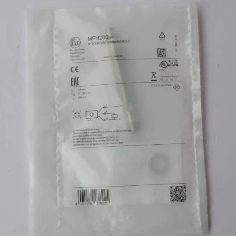 New MFH200 PM M12 Sensor for Zoomlion Concrete Pump BES 516-300-S300-S4-D with 1 Year Warranty