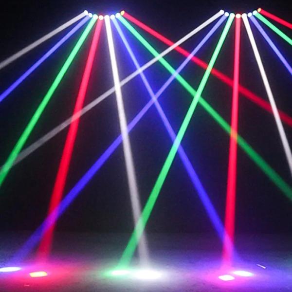 RGBW 4 In1 DMX LED Scans Moving Head Light With 50000 Hours Working Lifetime