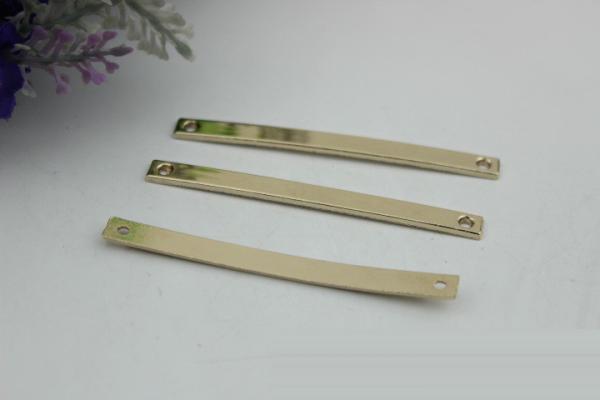 Leather bag making accessories light gold 70 mm metal corner protector with high quality