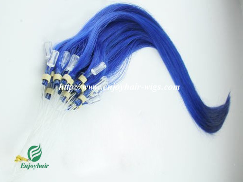 Micro ring loop hair extensions 16