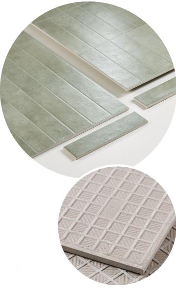 Telhas modernas de verde claro e telhas de parede retrô de cerâmica de 16 x 32 para sala de jantar e sala de estar
