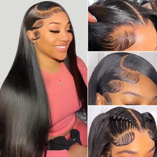 12-34inch Length Lace Front Human Hair Wigs Brazilian with Free Sample