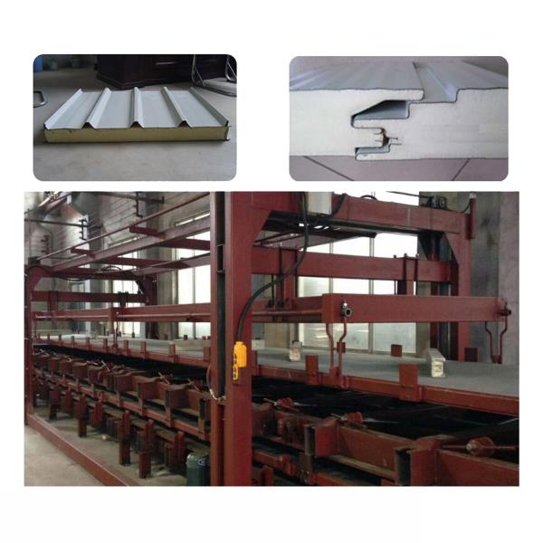 Insulated Roof 48000*8000mm PU Sandwich Panel Machine