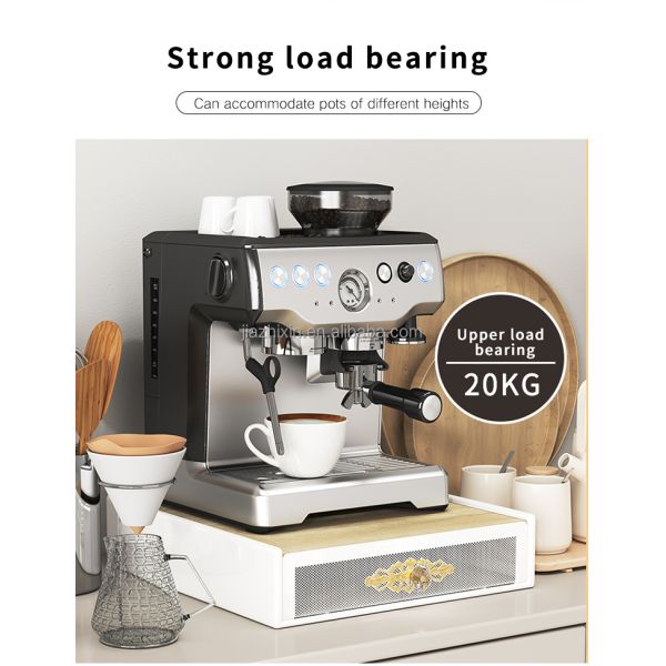 NEW 24 Dolce Gusto Iron Basket Metal Storage Box Rack of Coff Machine Stand Pod Coffee Capsules Storage Bucket Cabinets Drawer