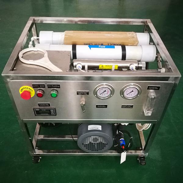 Portable small sea water seawater desalination machine for boat home