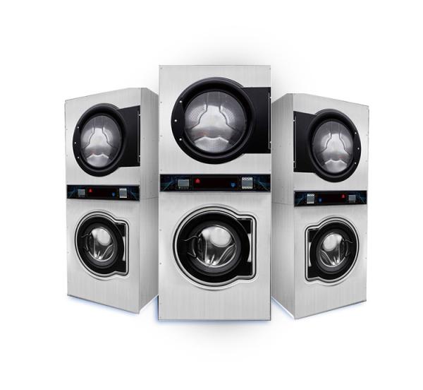 Coin Operated Washing Machine and Dryer for Kenya Market Stainless Steel 820*920*2020mm