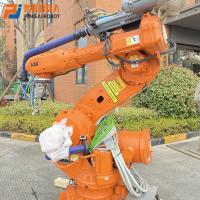 Robô usado industrial dos robôs ABB6640-235/2.55 de ABB para a soldadura de ponto que segura Palletizing