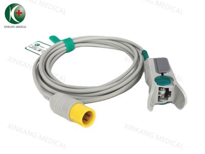 PC08/PC04/PC12 Cable de adaptador SpO2 con tipo de enchufe de 9 pines DB9 y material de conector metálico