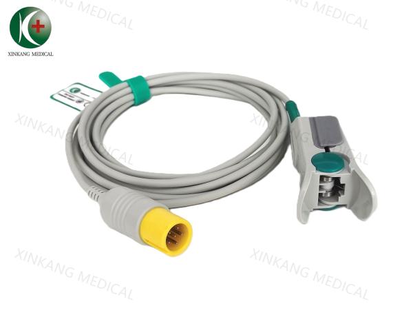 Compatible GE Ohmeda Oxy Tip Reusable Adult Finger Clip Spo2 Sensor Suit 3 M CE USA Medical Materials & Accessories Alcohol TPU