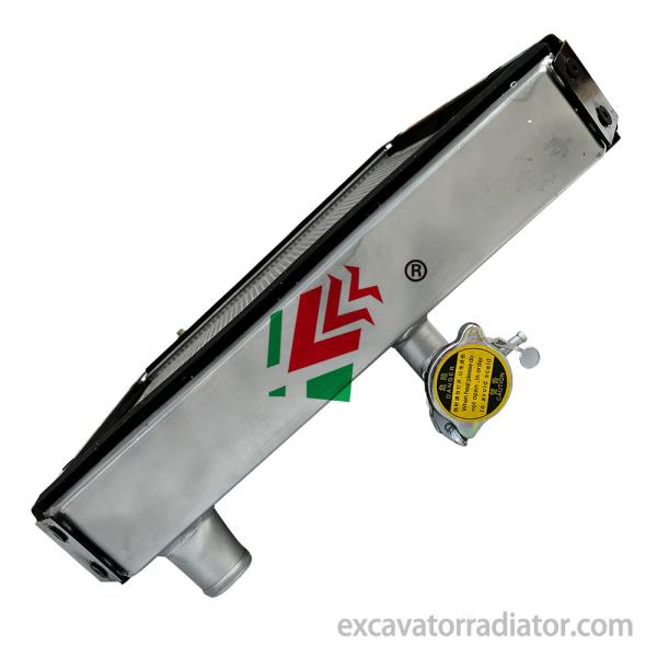 Jianghuai JAC1024 Автобусный радиатор охладитель Ассамблея Алюминиевый Пассажирские автомобили Система охлаждения двигателя Водяной бак Серебряный цвет