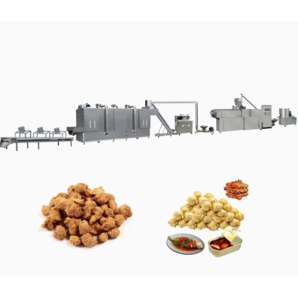 Textured Soya Extruder Machine / soya nuggets extruder Production Line