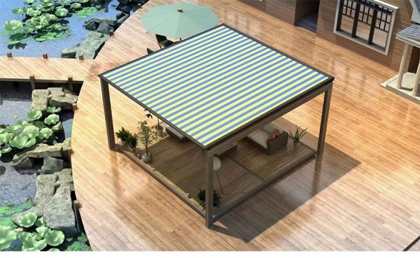 Алюминиевый консерватор солнцезащитный навес кассета водонепроницаемая крыша