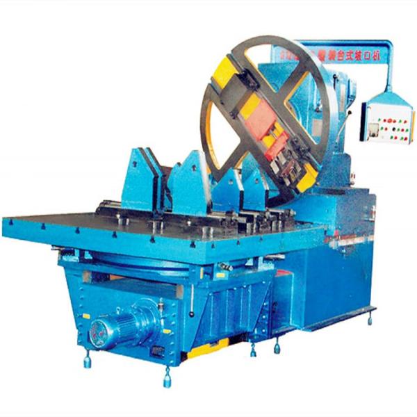 Тип машина двери CNC штуцера трубы PLC 6Kpa скашивая