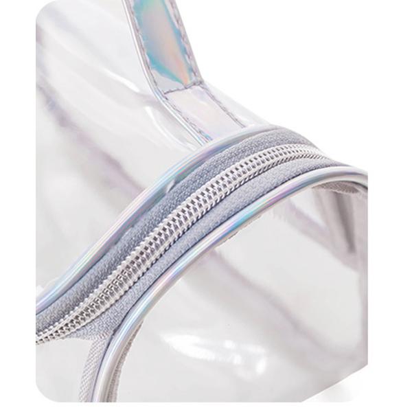 TPU Transparent Makeup Pouch Group Female Clear Plastic Makeup Bag Fitness