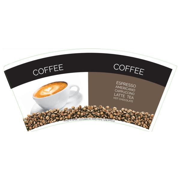 placa de papel de papel da matéria prima 12oz do copo da bebida 230gsm quente para o copo de papel