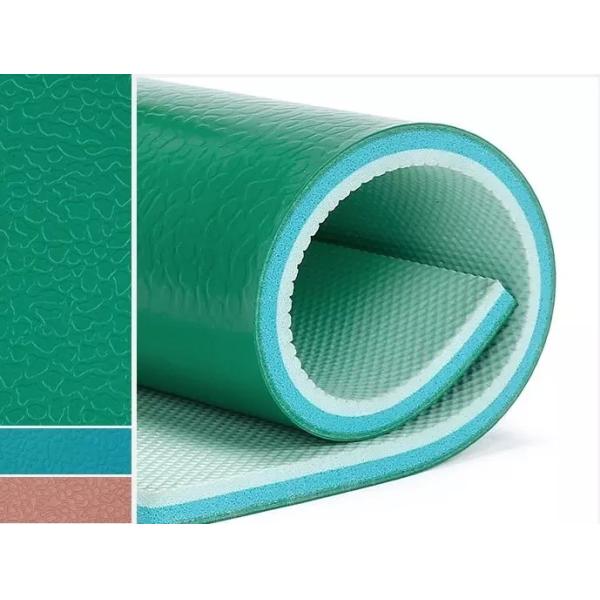 4.5mm Red PVC Sports Floor For Table Tennis Sport Moisture Proof