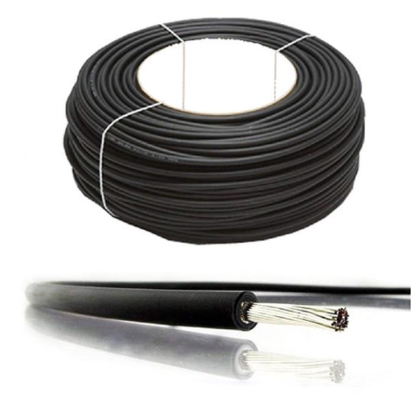 Les fils électriques que 10awg a étamé le cuivre picovolte câblent 4mm2 pour le panneau solaire de bande