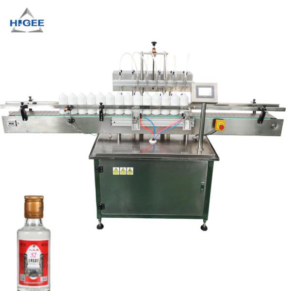 50ml 100ml mini liquor glass bottles filling capping machine labeling machine