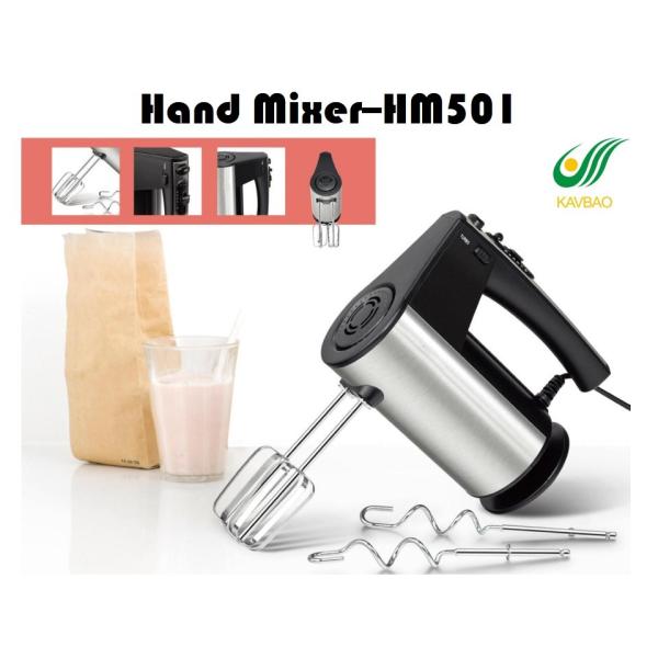 10 Speeds Stainless Steel HM501 Hand Mixer